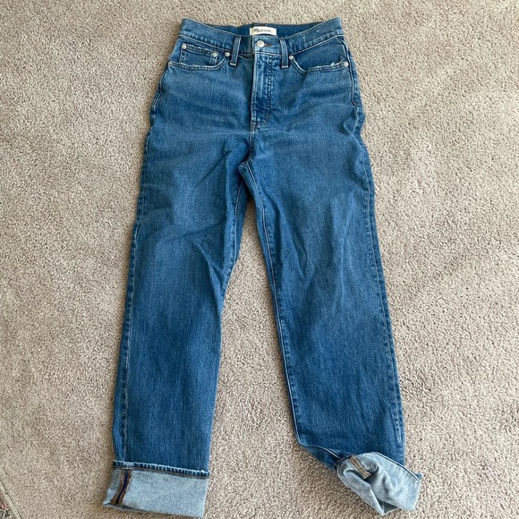 Madewell the Perfect Vintage Straight Jean - Picture 1 of 3